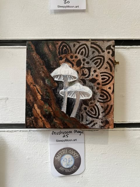 Mushroom Magic Original Painting